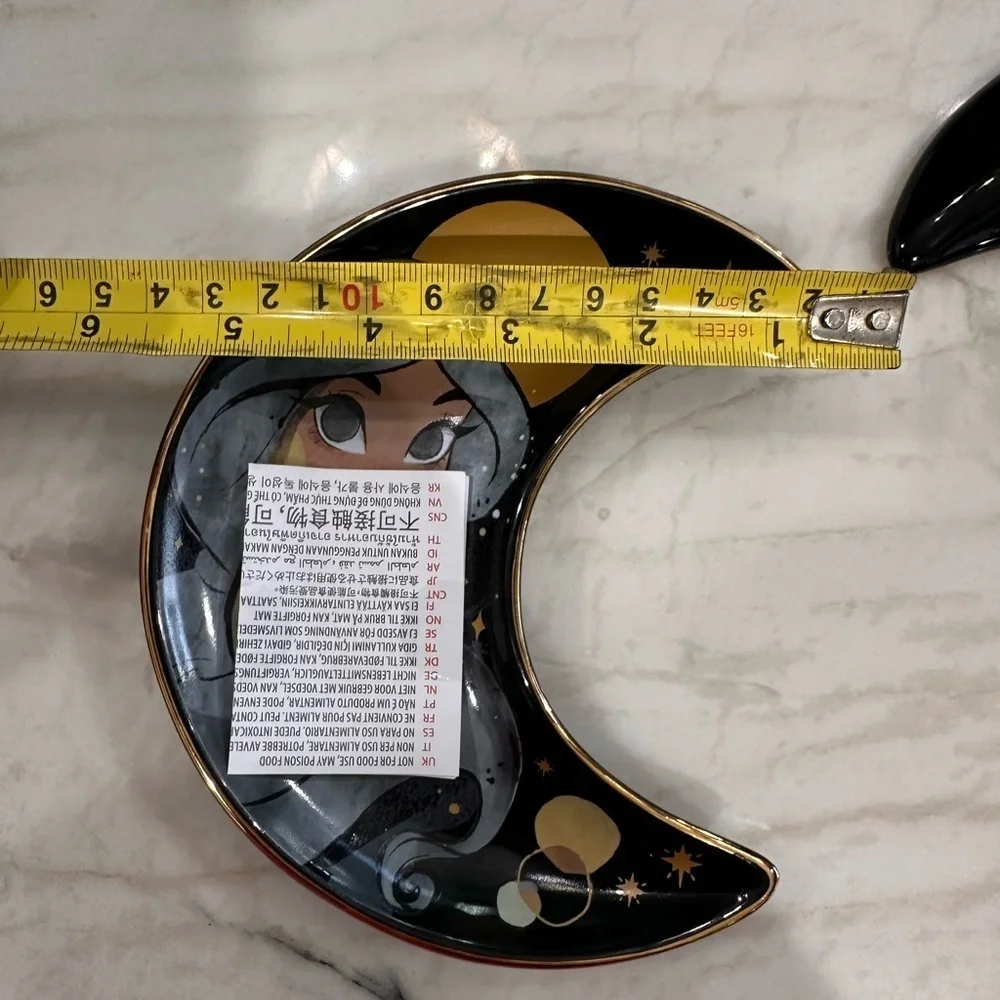 DISNEY ALADDIN JASMINE CRESCENT MOON VANITY TRAY NEW